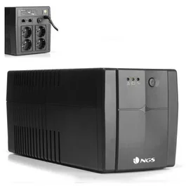 NGS FORTRESS1500V2 SAI (UPS) Offline Fortress 1500 V2 1200VA/720W con AVR, 4 Salidas Schuko, Formato Torre, Protección Sobretensiones